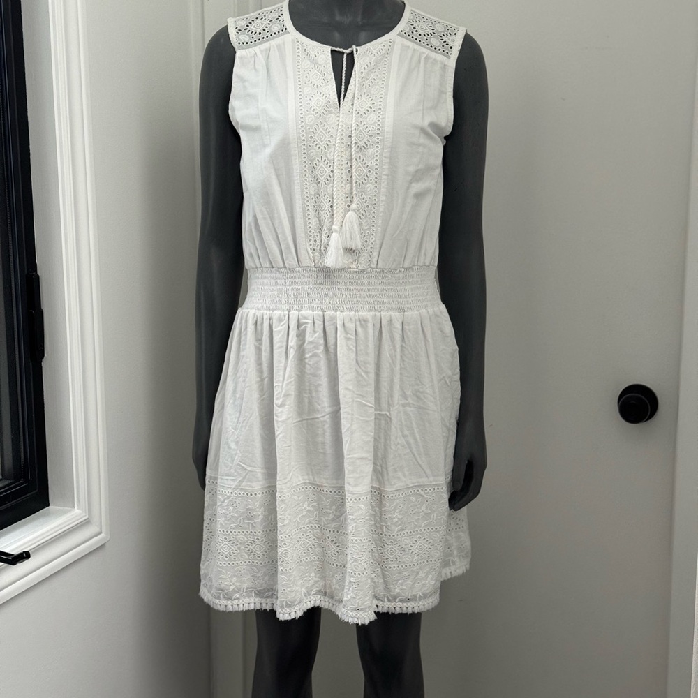 ❤️Cabana Life White Mini Dress